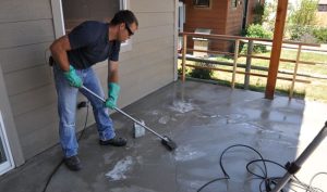 Remove Stains from Your Concrete Patio in Vancouver